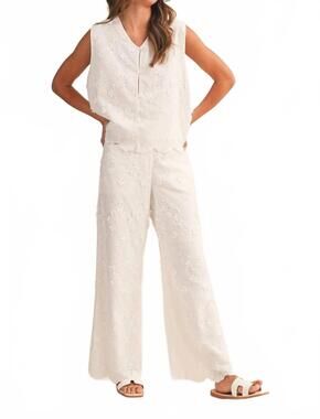 NEW KLESIS millie pants in white